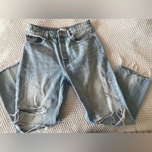 Zara jeans high waisted!